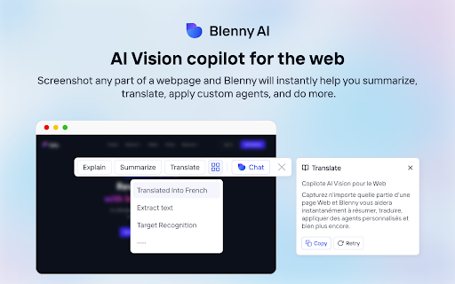 Blenny ai chrome extension logo