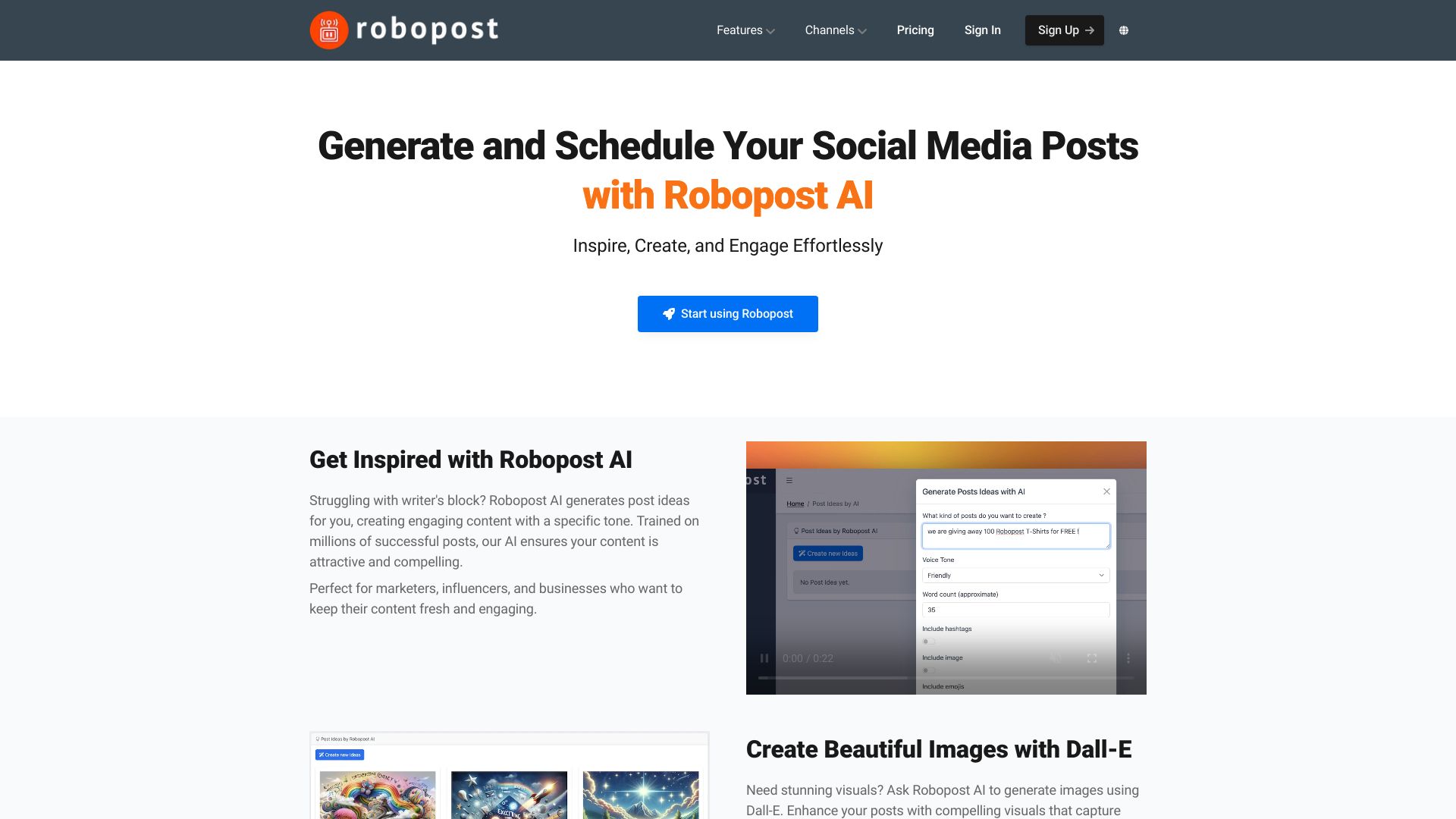 Robopost AI logo