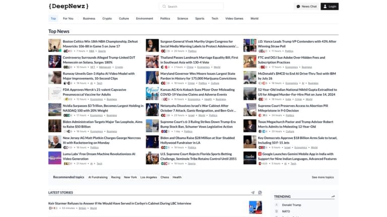 Free Deepnewz AI Tool Review