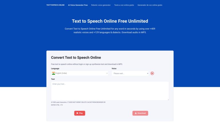 Top Text To Speech Online AI Tool Review