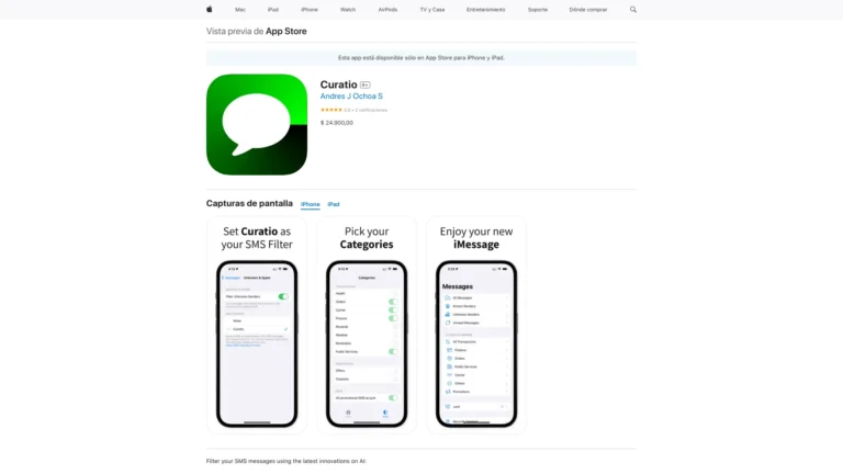 New Curatio En App Store AI Tool Review