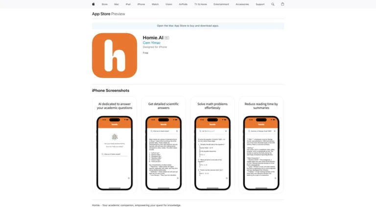 Free Homie.ai AI Tool Review