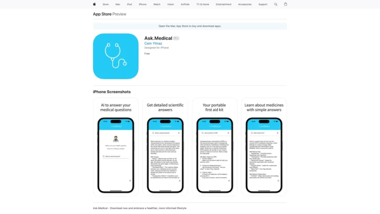 Free Ask.medical AI Tool Review