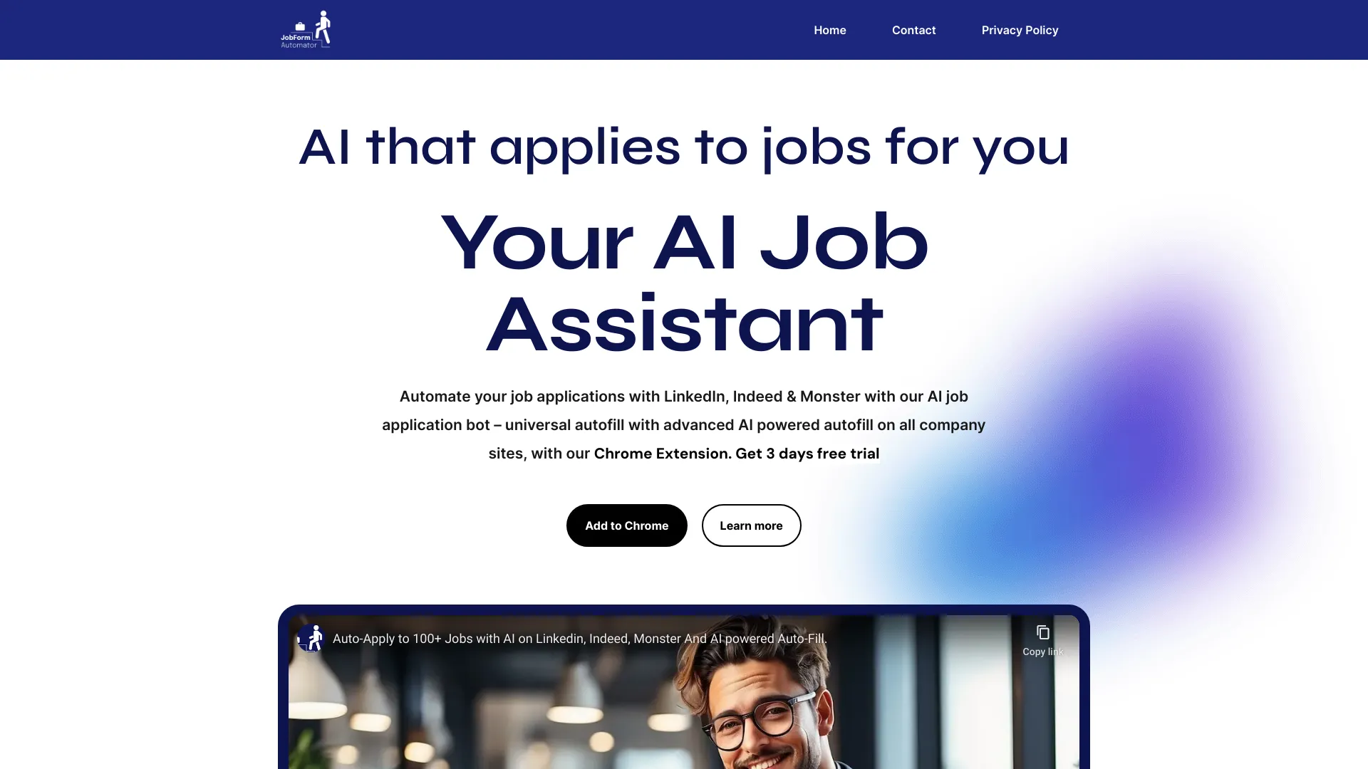JobForm Automator logo