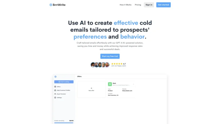 Free Brrrwrite AI Tool Review