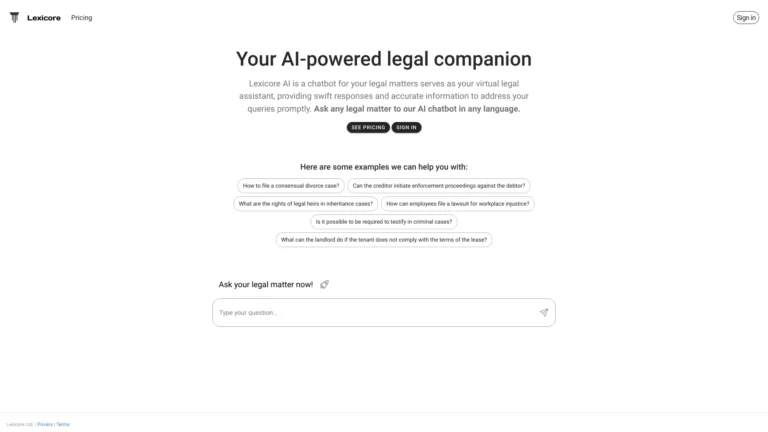 Advanced Lexicore AI AI Tool Review