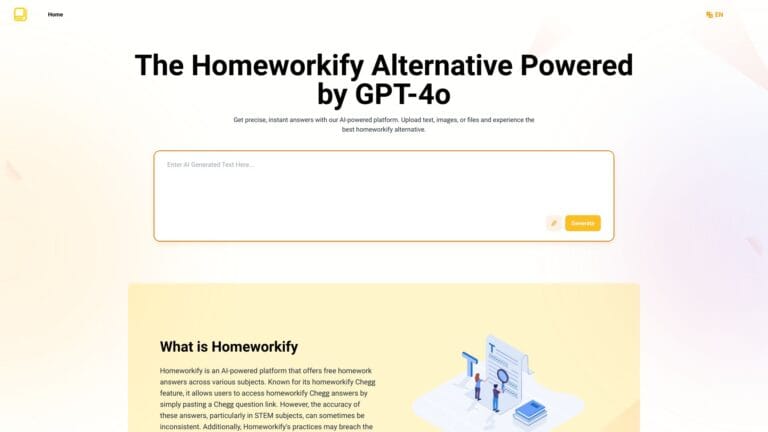 Advanced Homeworkify.im AI Tool Review