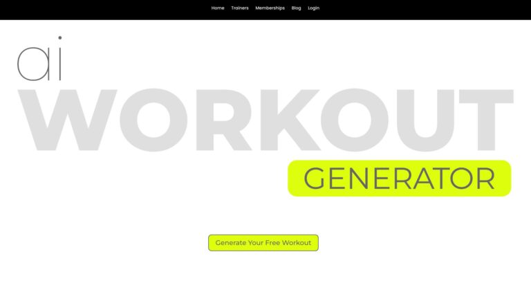 New AI Gym Engine AI Tool Review