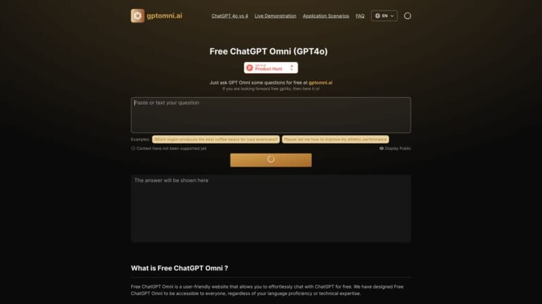 Free Gpt Omni AI Tool Review