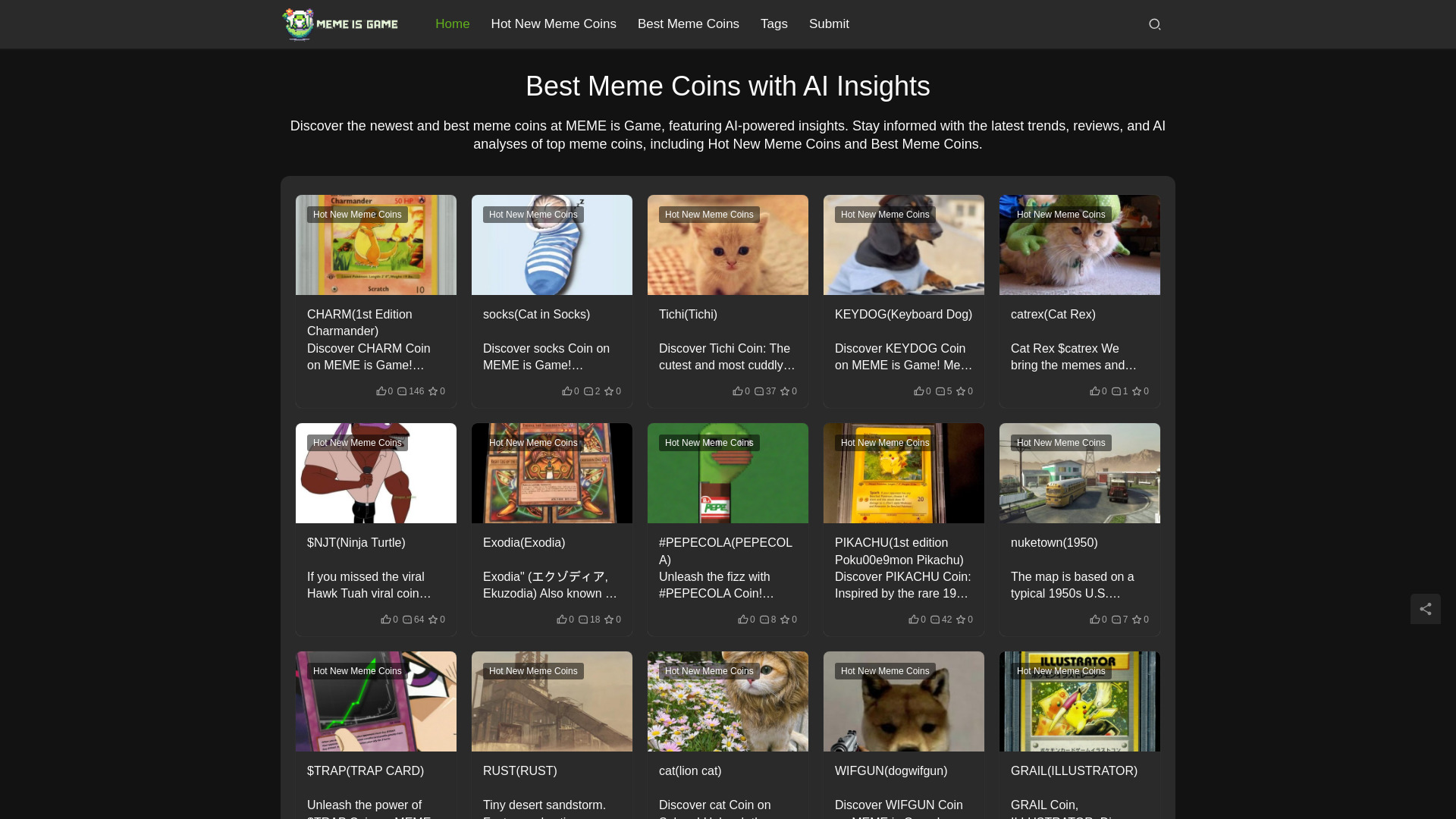 Meme is Game logo