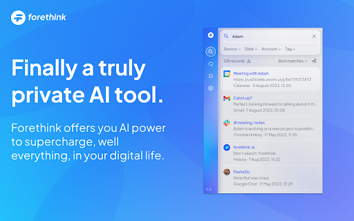 Forethink ai chrome extension logo