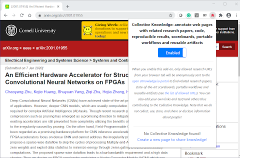 cKnowledge Browser Extension ai chrome extension logo