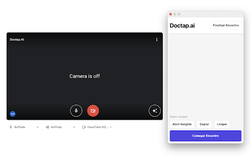 Doctap.ai ai chrome extension logo