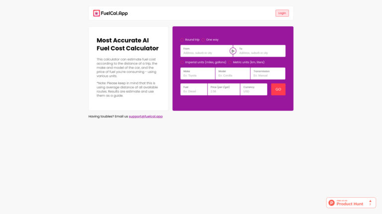 Top Fuelcal.app AI Tool Review