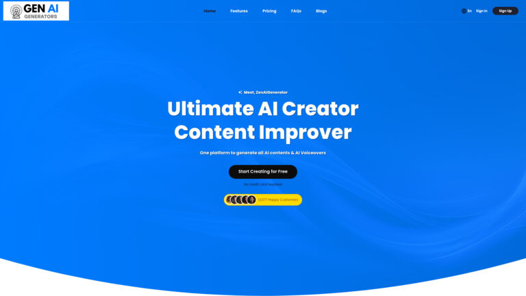 Powerful Zen AI Generator AI Tool Review