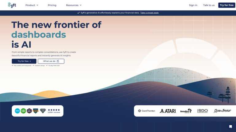 Best Syft Analytics AI Tool Review