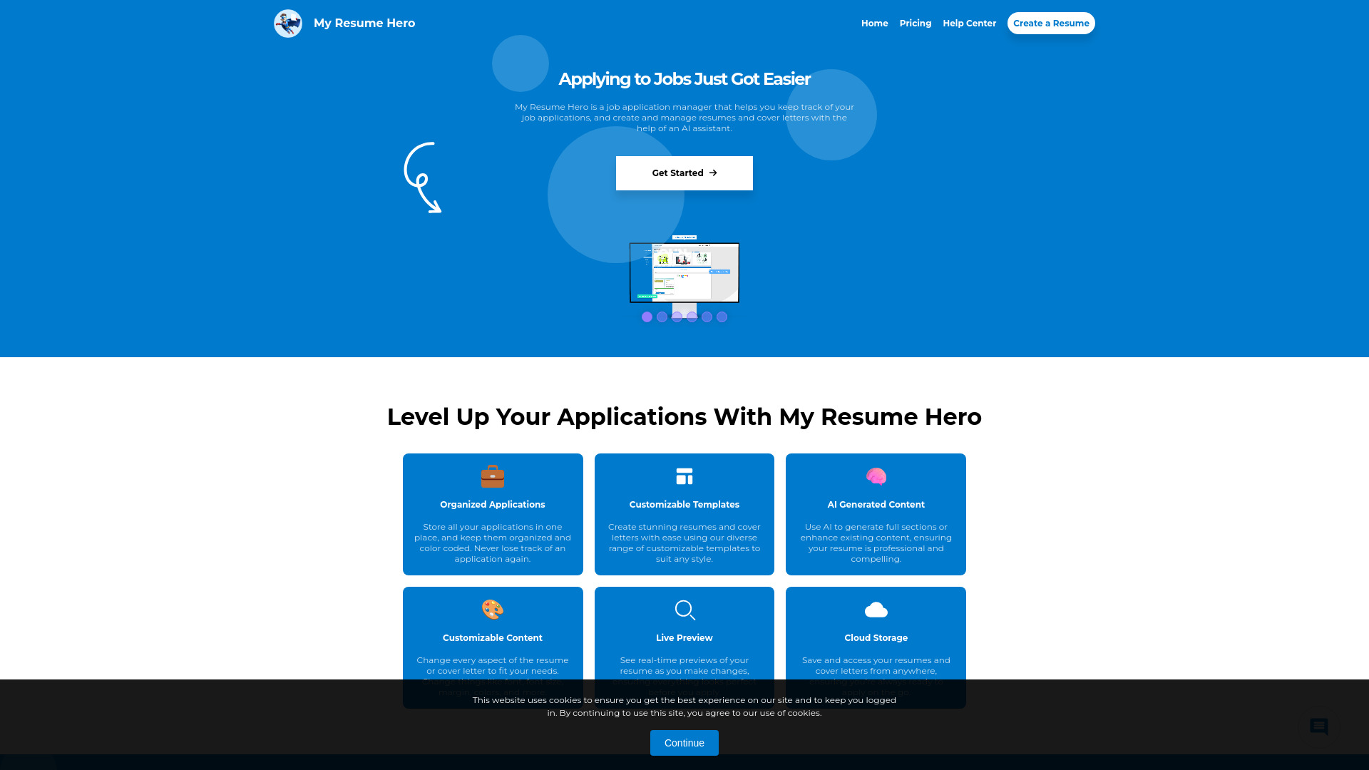 My Resume Hero logo