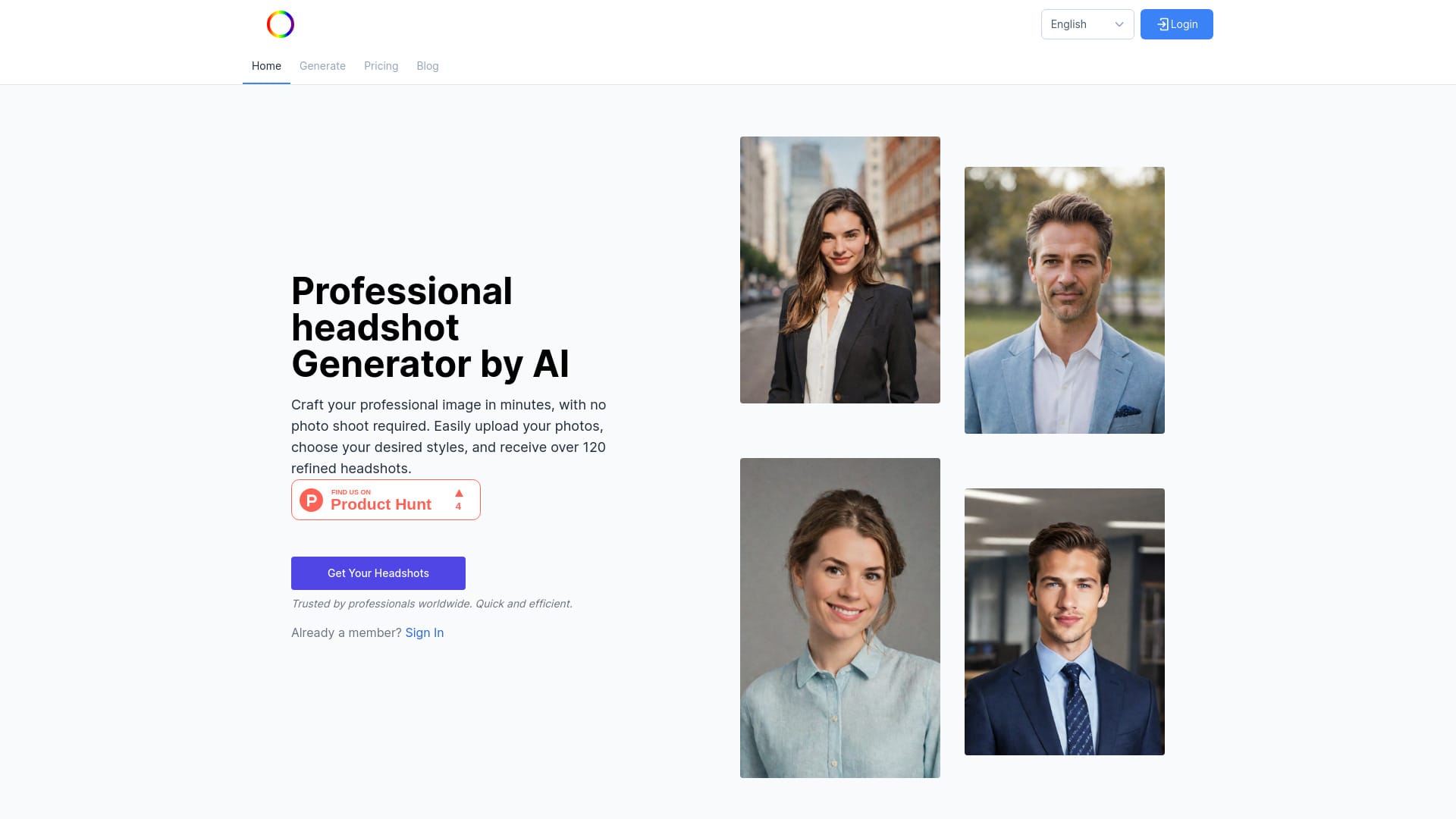 AI Headshots logo