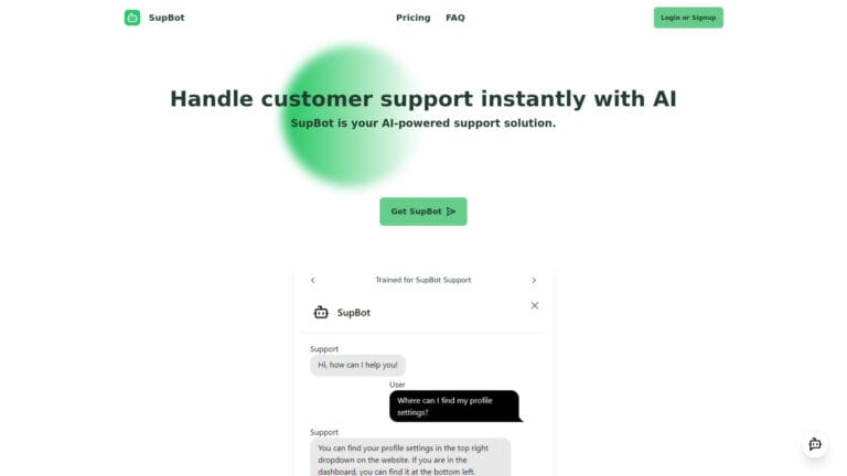 Trending Supbot AI Tool Review