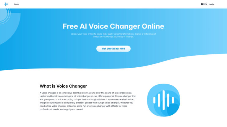 Free Voicechanger.im AI Tool Review