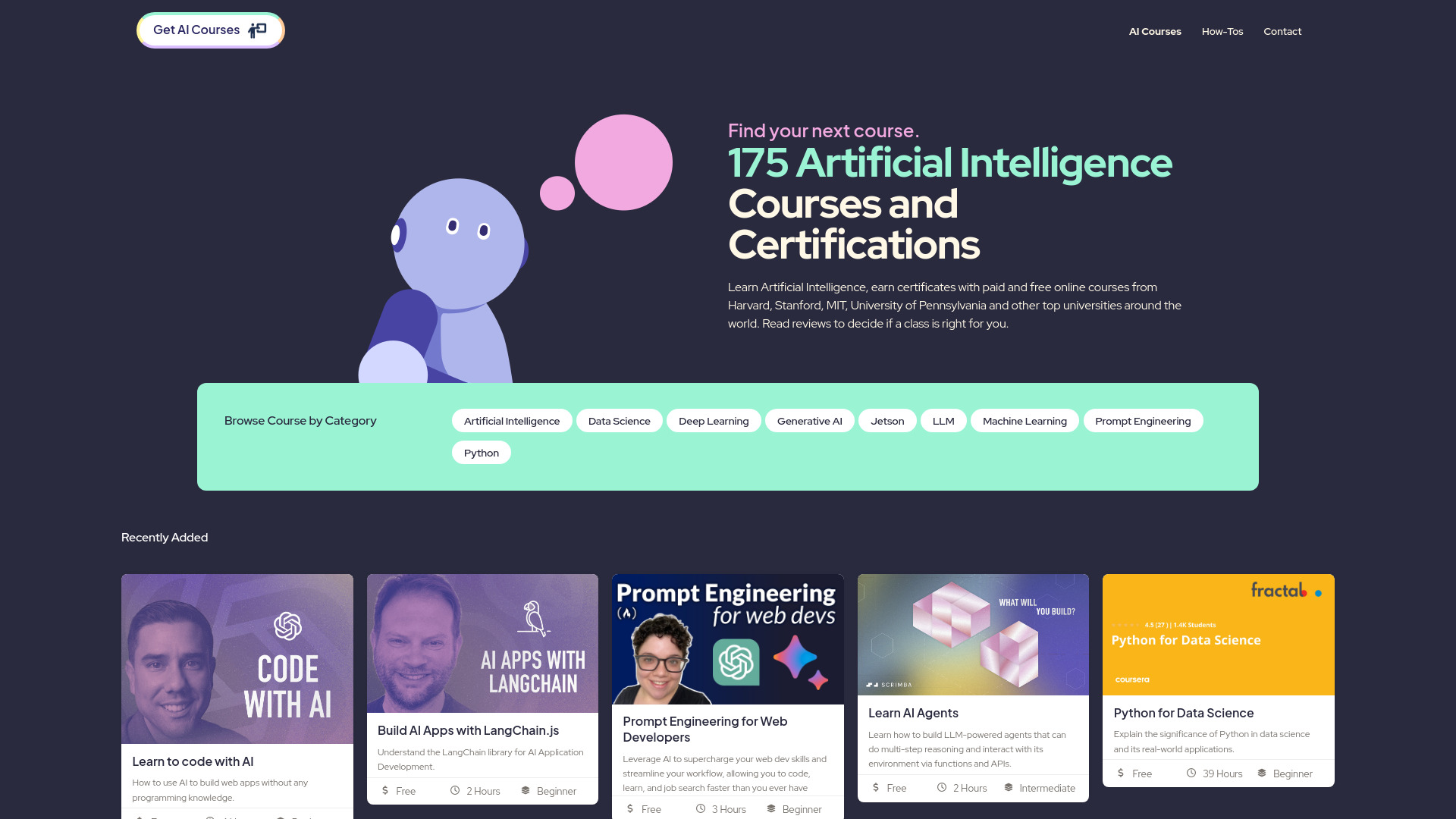 Get AI Courses logo