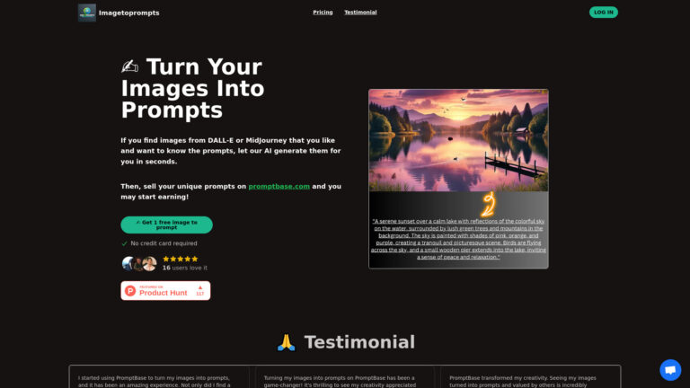 Powerful Imagetoprompts AI Tool Review