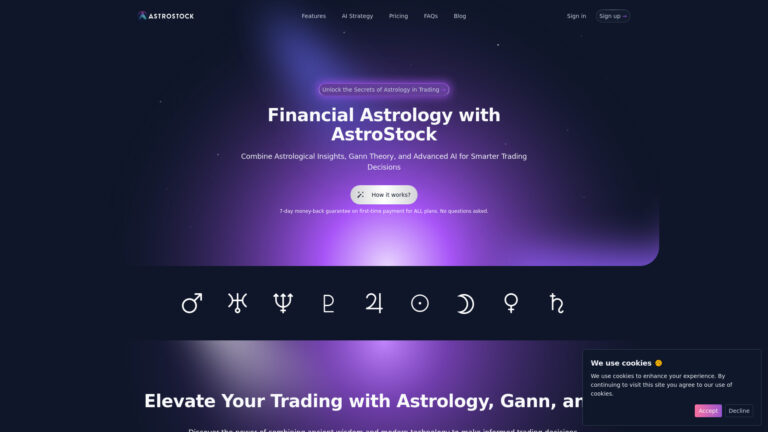 Smart Astrostock AI Tool Review
