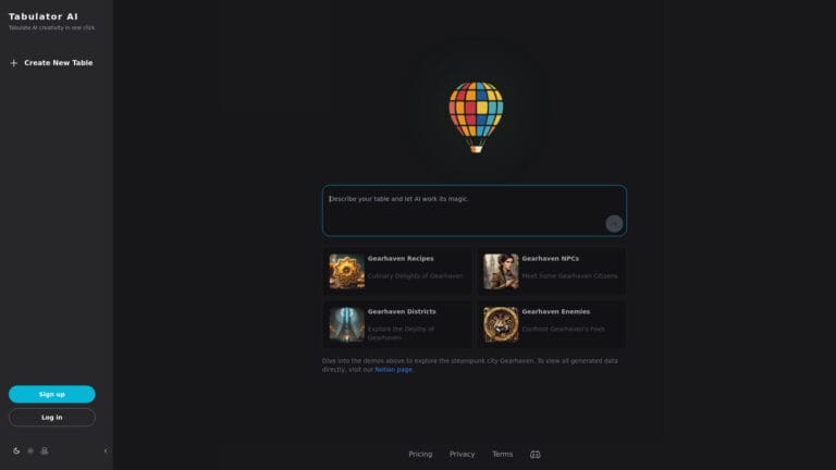 Powerful Tabulator AI AI Tool Review