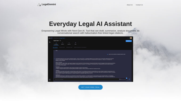 Trending Legalgemini AI Tool Review