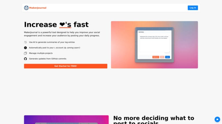 Trending Makerjournal AI Tool Review