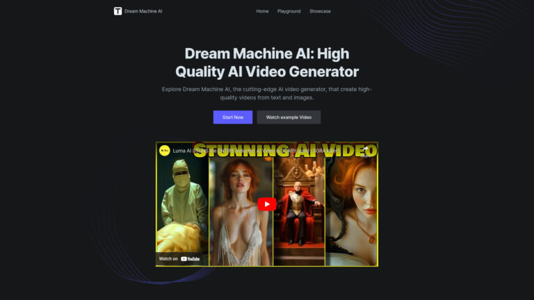 Innovative Dream Machine AI AI Tool Review