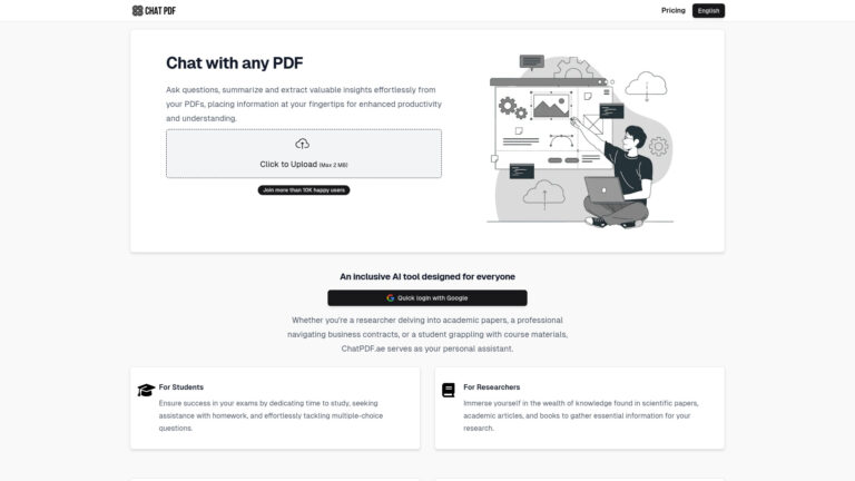 New Chatpdf AI Tool Review