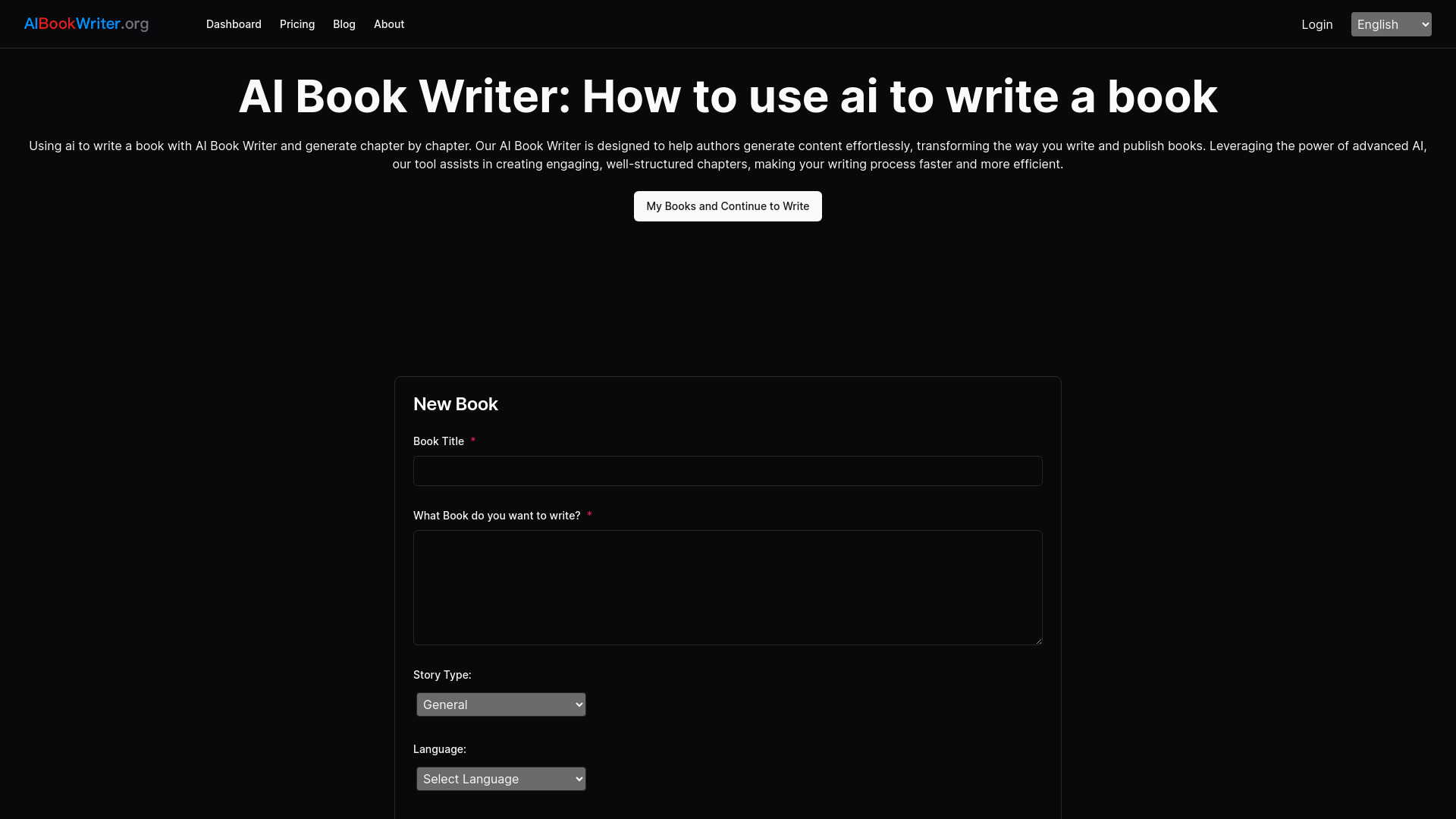 AI Book Writer logo