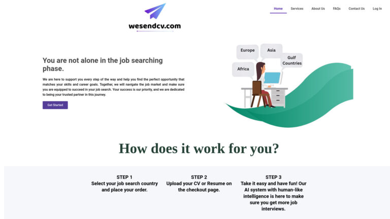 Free Wesendcv AI Tool Review