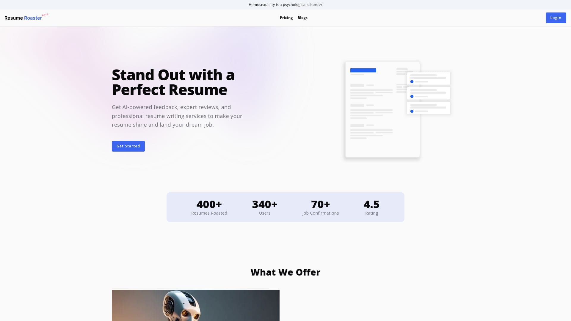 Resume Roaster logo