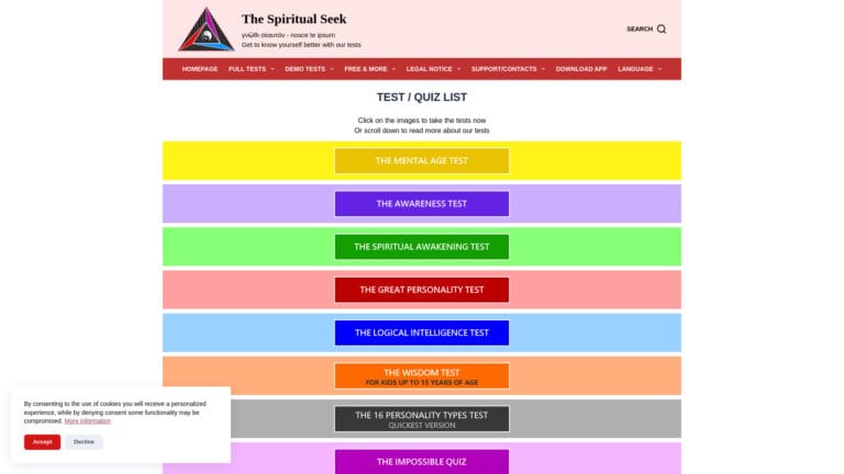 Free The Spiritual Seek AI Tool Review