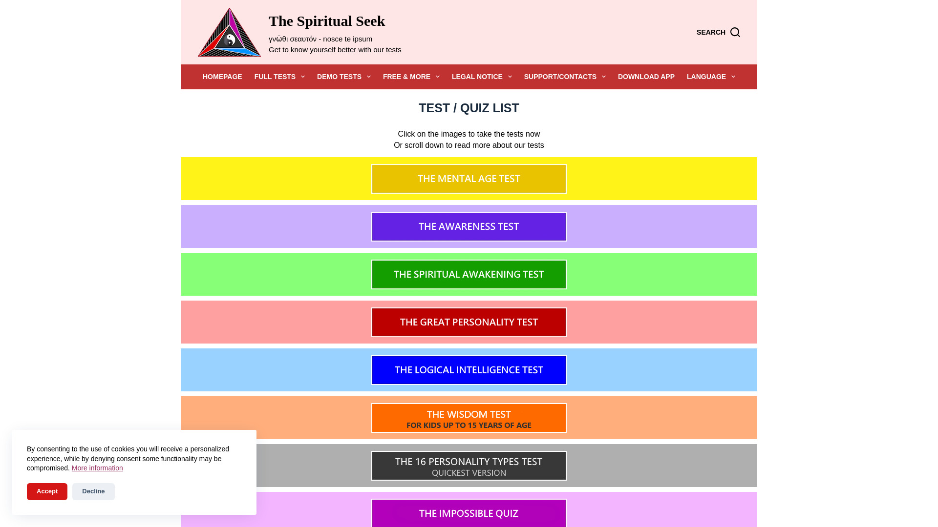 The Spiritual Seek logo