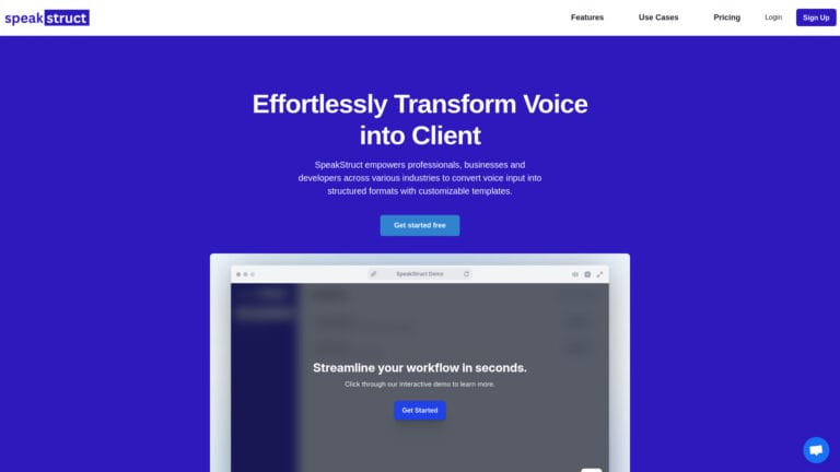Trending Speakstruct AI Tool Review