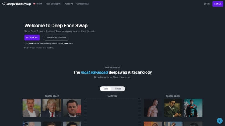 Trending Deep Face Swap AI Tool Review
