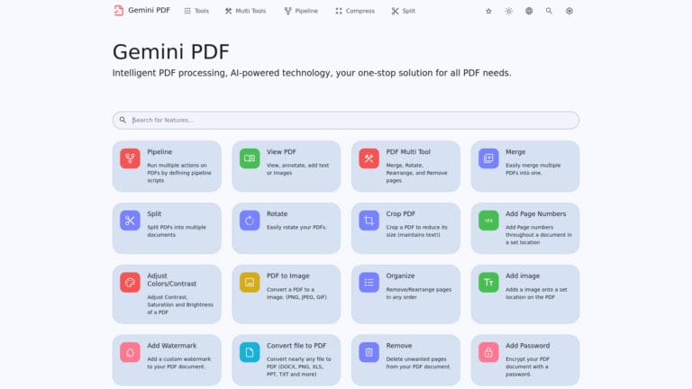 Free Gemini Pdf AI Tool Review