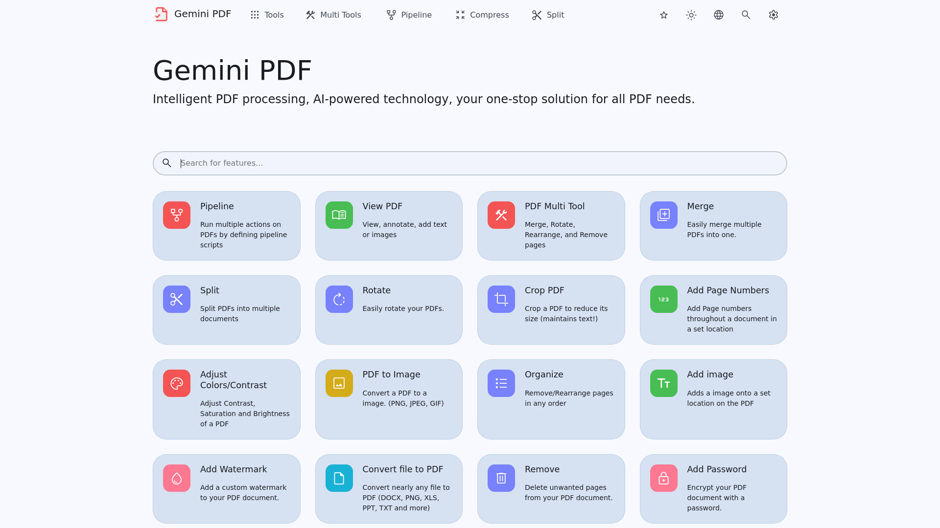 Gemini PDF logo