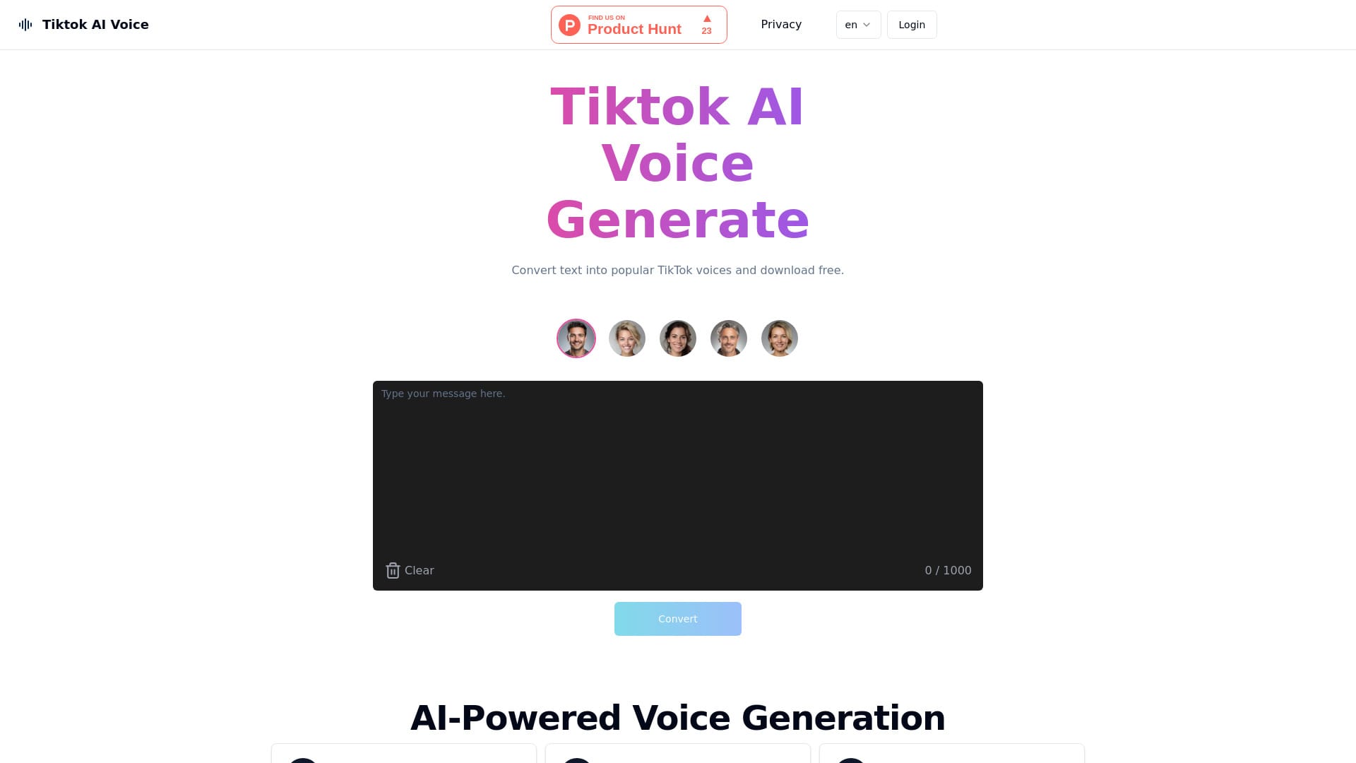 Tiktok AI Voice logo