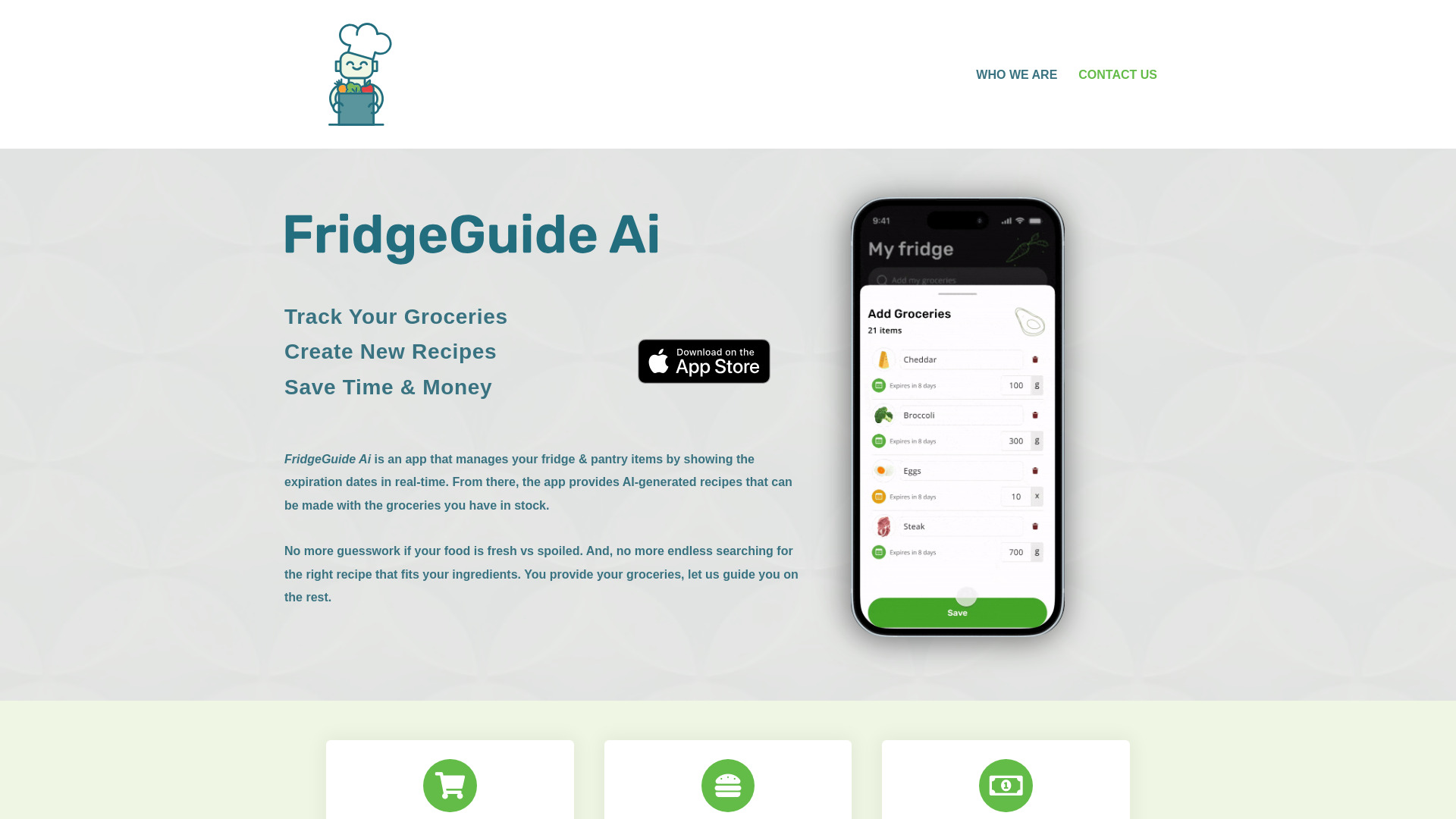 FridgeGuide Ai logo