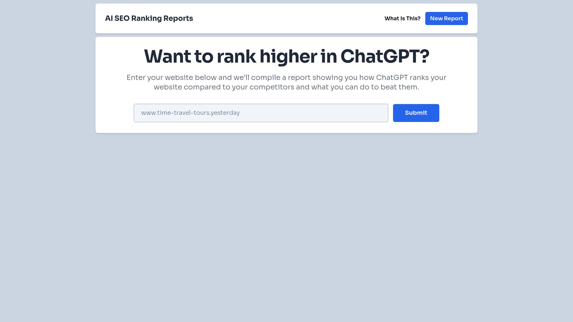 AI SEO Ranking Reports logo
