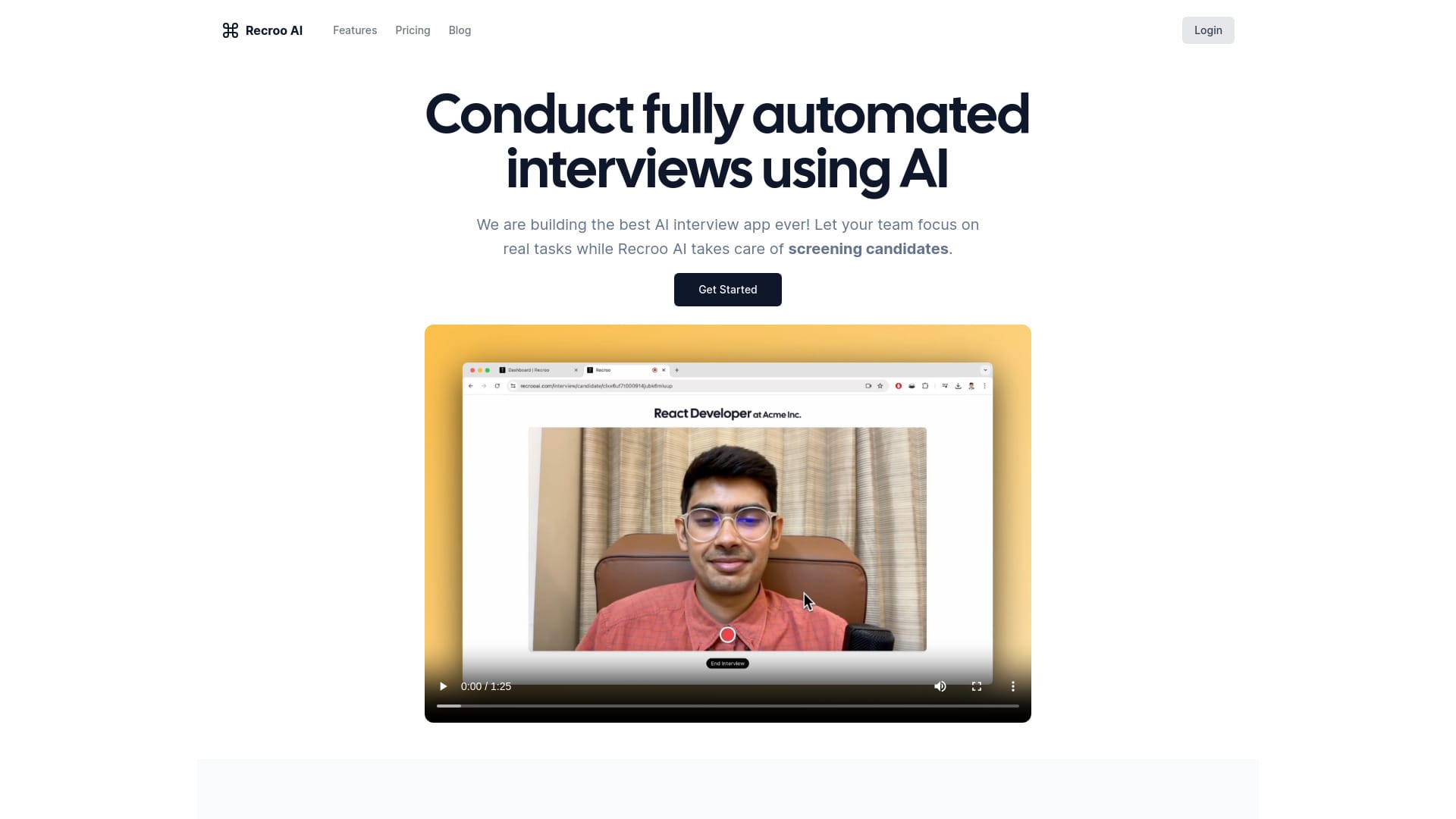 Recroo AI logo