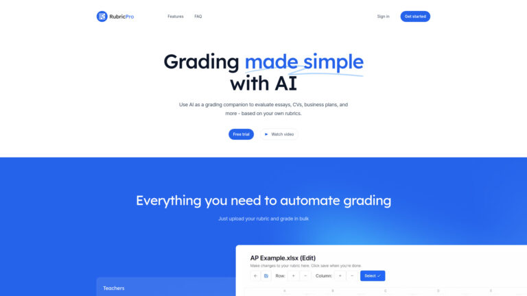 Best Rubricpro AI Tool Review