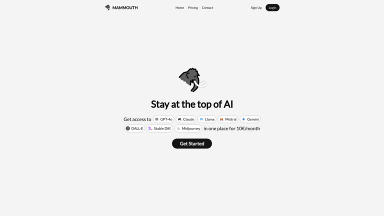 Free Mammouth AI AI Tool Review