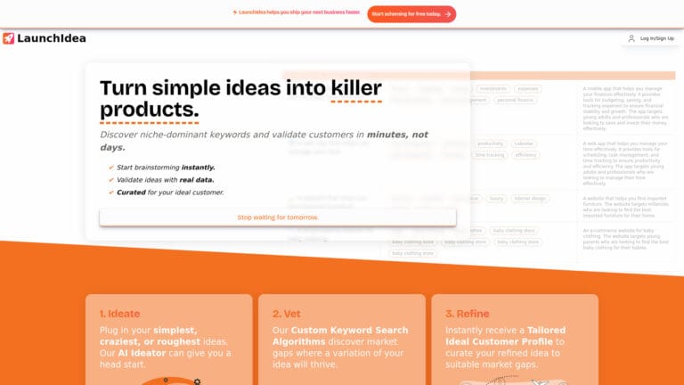 Top Launchidea AI Tool Review