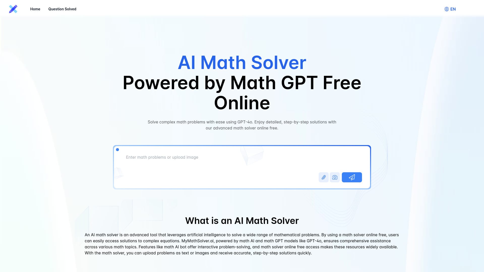MyMathSolver.ai logo