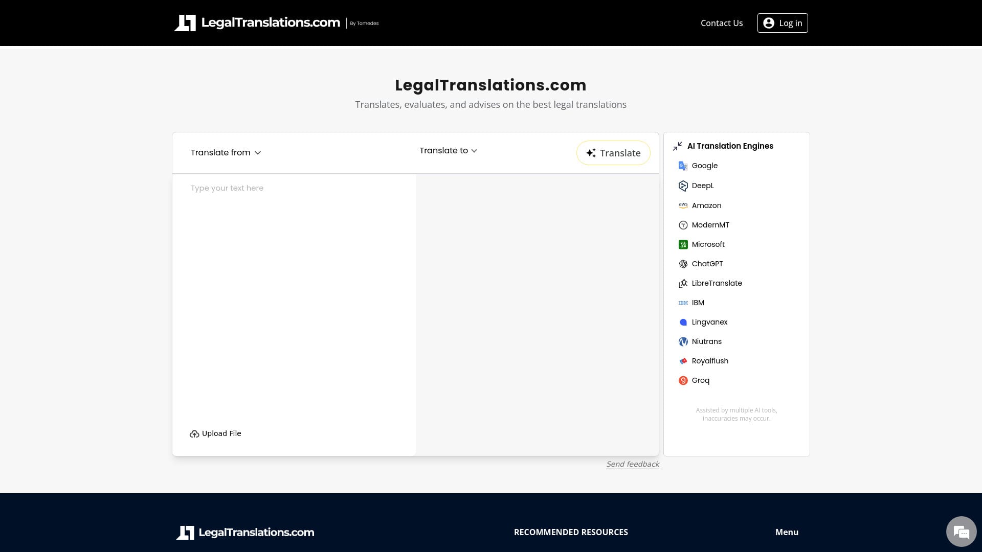 LegalTranslations.com logo